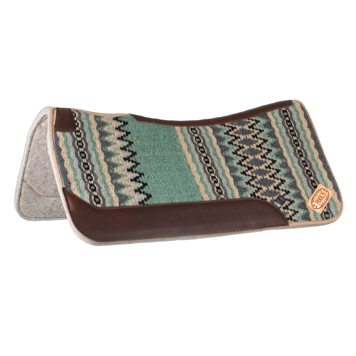 Pools konturierte Westernsattelunterlage