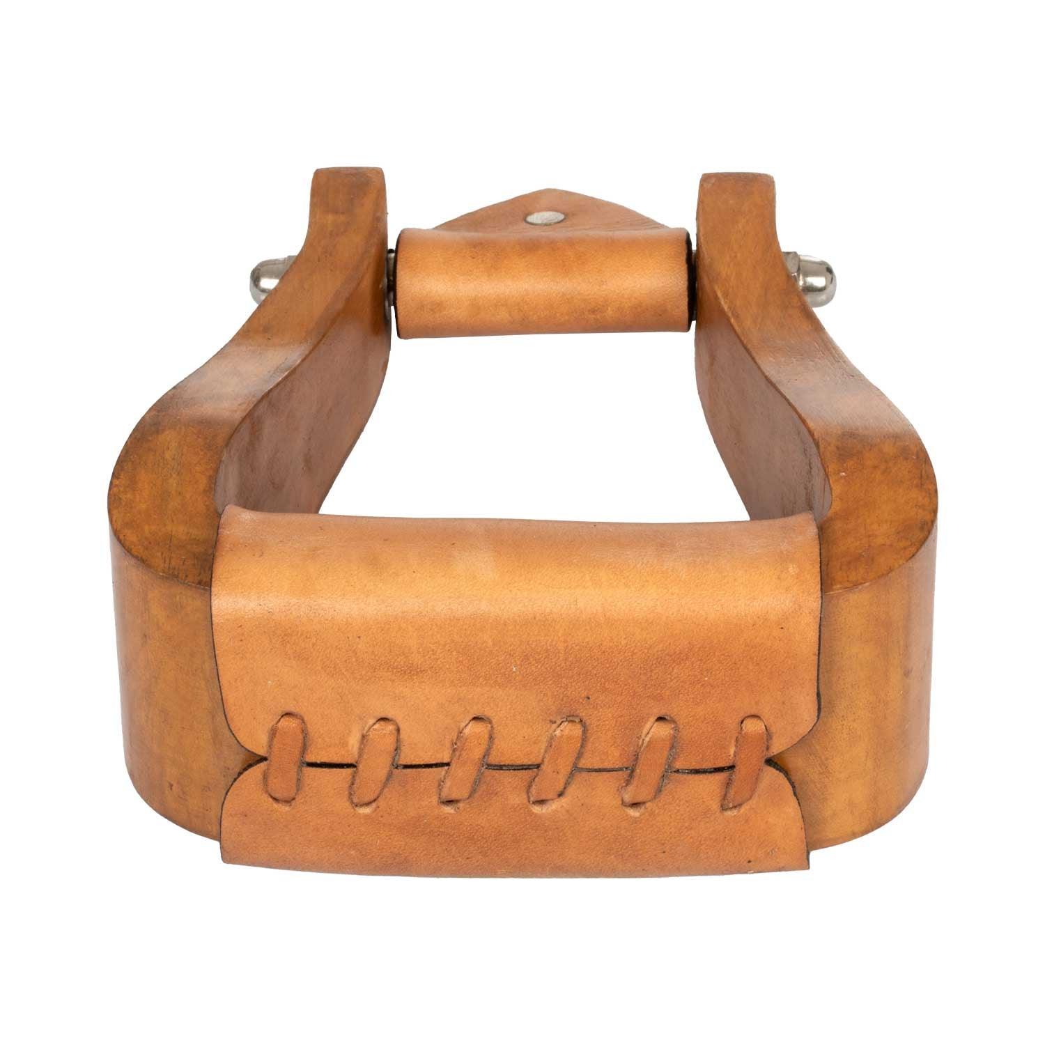 Pool's YS breite Western-Steigbügel aus Holz