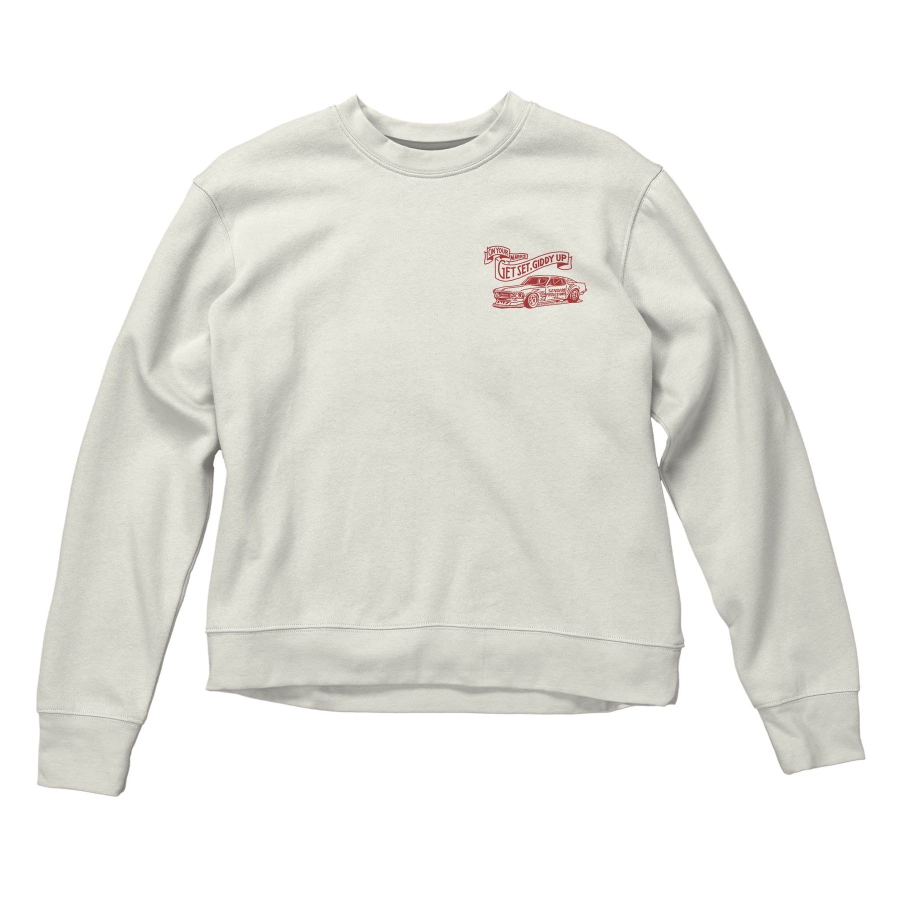 Sendero Giddy Up Sweatshirt mit überschnittenen Schultern