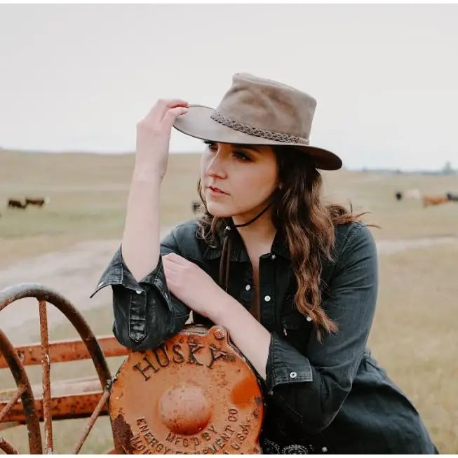 American hat makers Crusher | knautschbare Outback-Hut