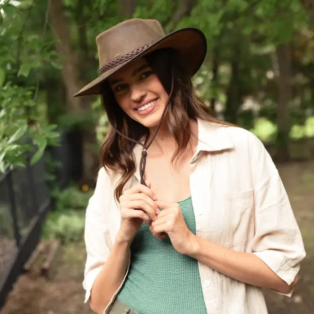 American hat makers Crusher | knautschbare Outback-Hut