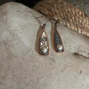 Cactus sunset dangle Ohrhänger