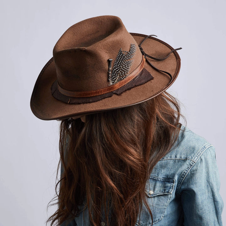 American hat makers Duke | braune Cowboyhut aus Filz