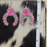 Squash blossom earrings