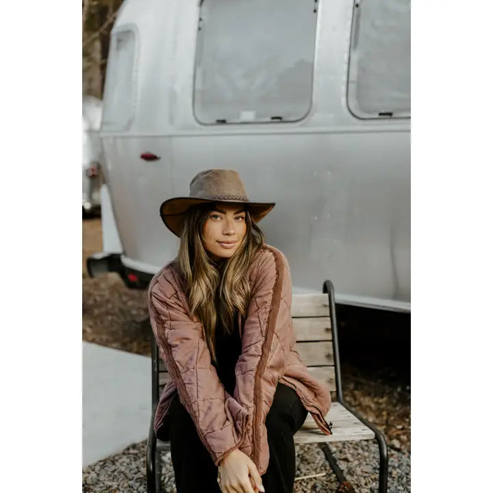 American hat makers Crusher | knautschbare Outback-Hut