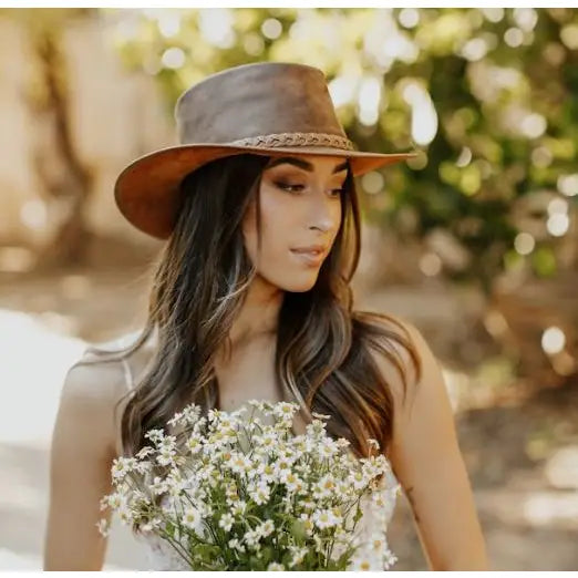 American hat makers Crusher | knautschbare Outback-Hut