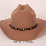 American hat makers rivet hat band