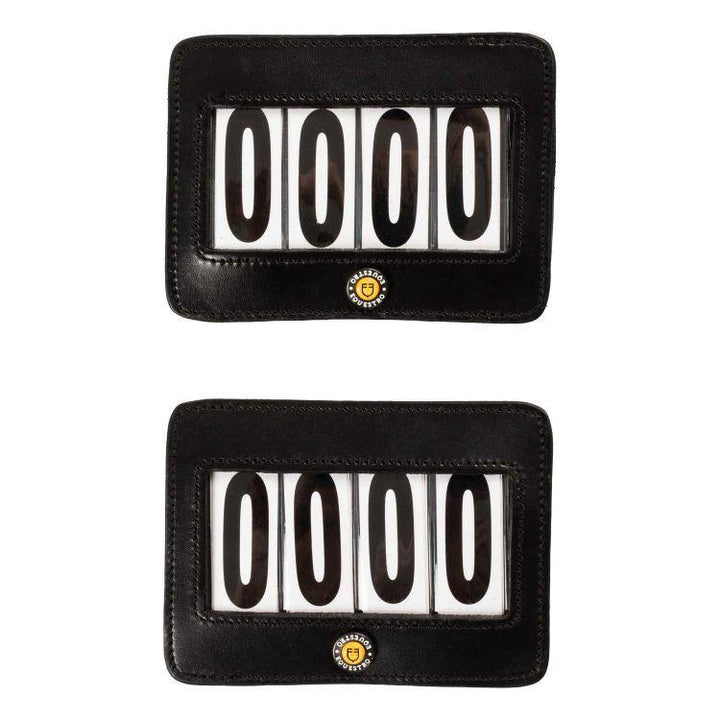 Equestro 4 digits competition number holder 12 x 8 cm - HorseworldEU
