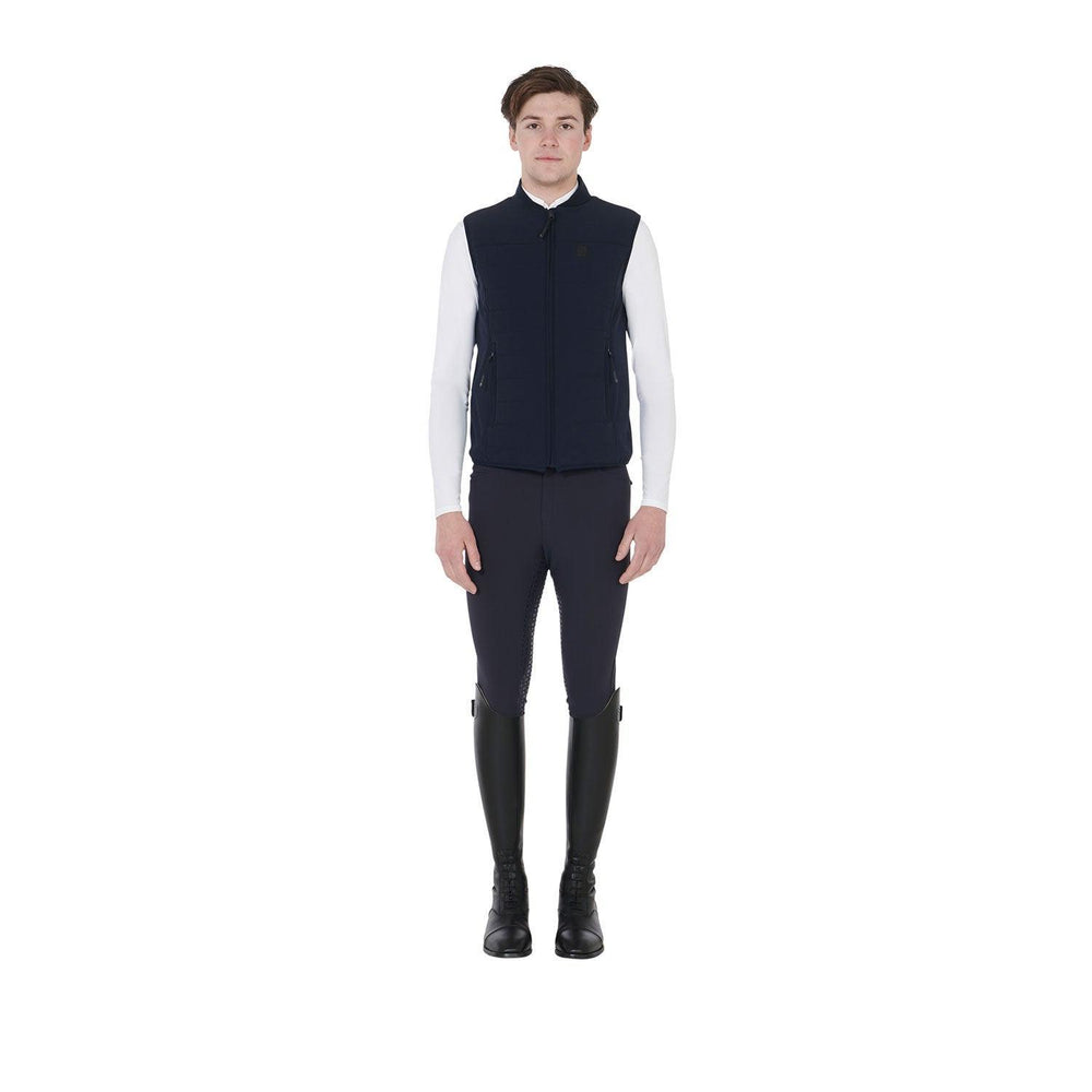 Equestro men's vest in technical breathable fabric - HorseworldEU