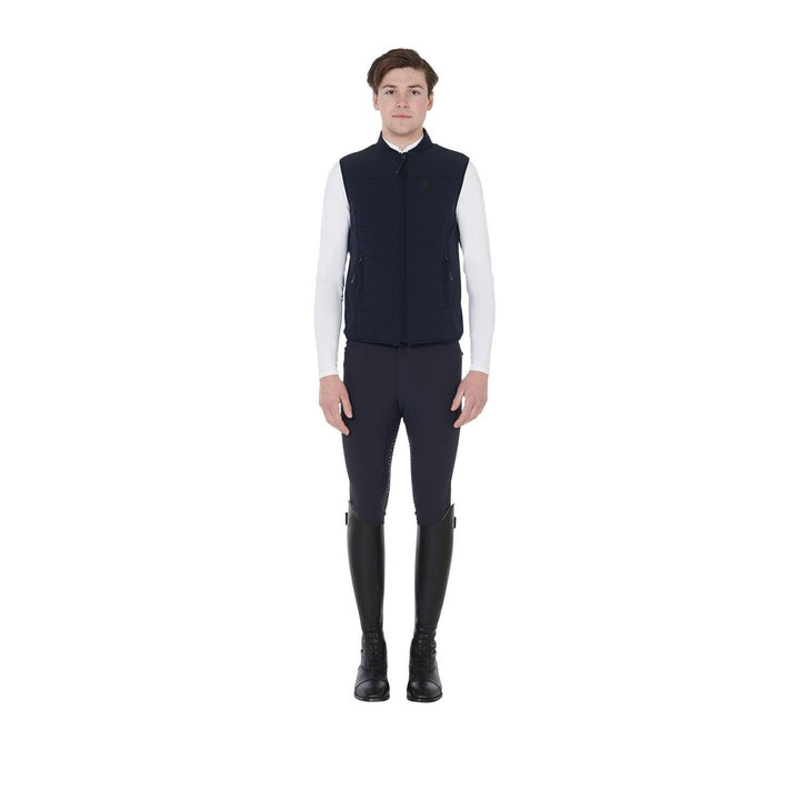 Equestro men's vest in technical breathable fabric - HorseworldEU