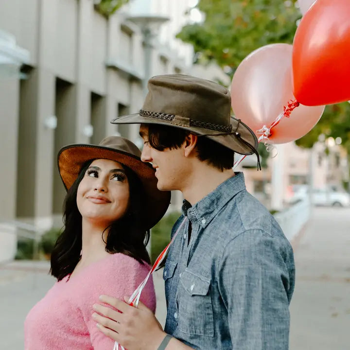 American hat makers Crusher | knautschbare Outback-Hut