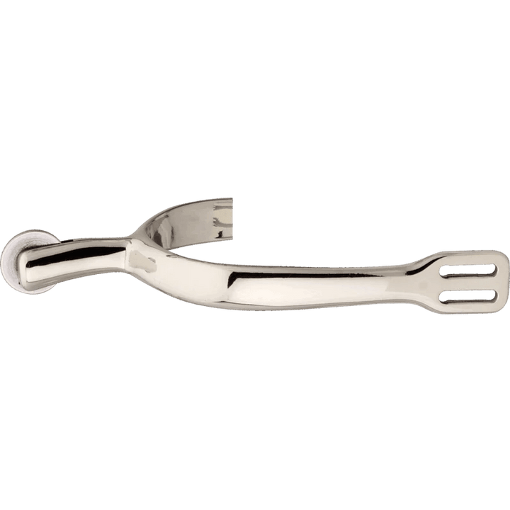 Herm. Sprenger Dressage spurs for ladies - German Silver highly polished, 45 mm flat 47179 - HorseworldEU