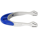 Herm. Sprenger fairRider spurs - aluminium, 25mm neck blue thin rounded 47623 Herm. Sprenger
