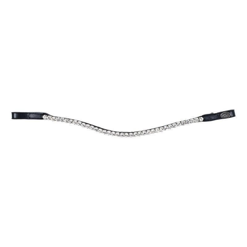 HFI straight browband with strass - HorseworldEU