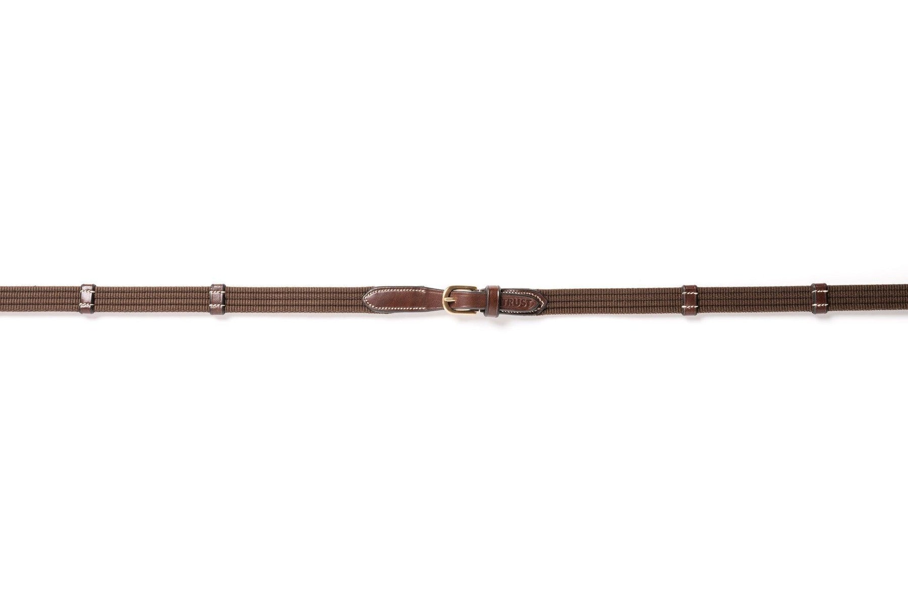 Trust Deauville 5/8inch Web reins 9 stops - HorseworldEU