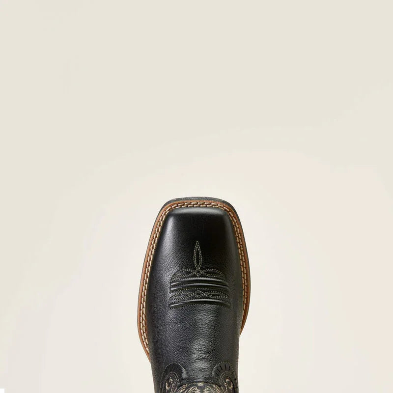 Ariat Round up Remuda wide square toe Western boot for ladies