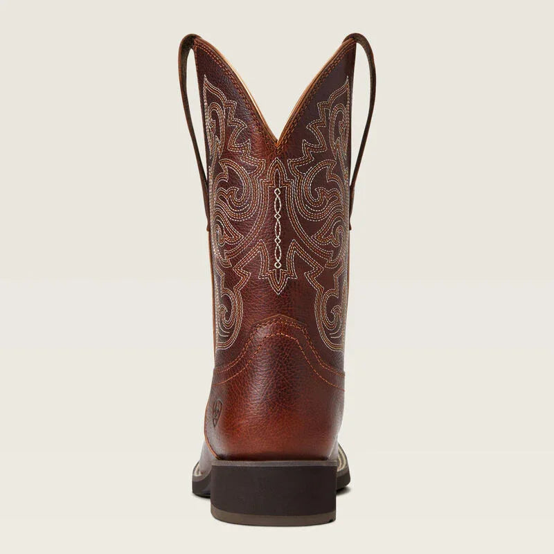 Ariat delilah stretchfit wide square toe western boot for ladies