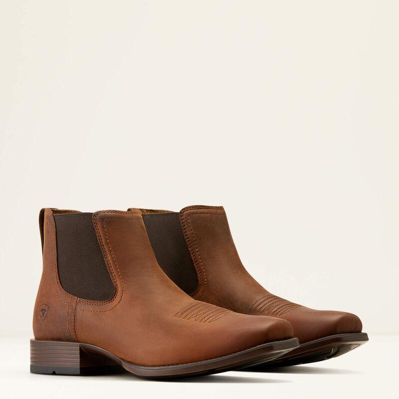 Ariat booker westernlaars met ultra vierkante neus voor heren