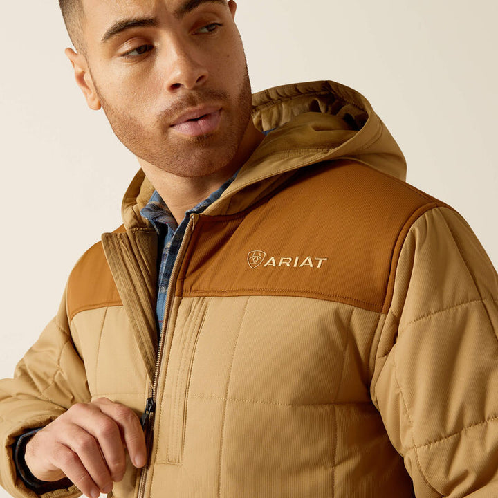 Ariat crius geïsoleerde jas met hoodie voor heren