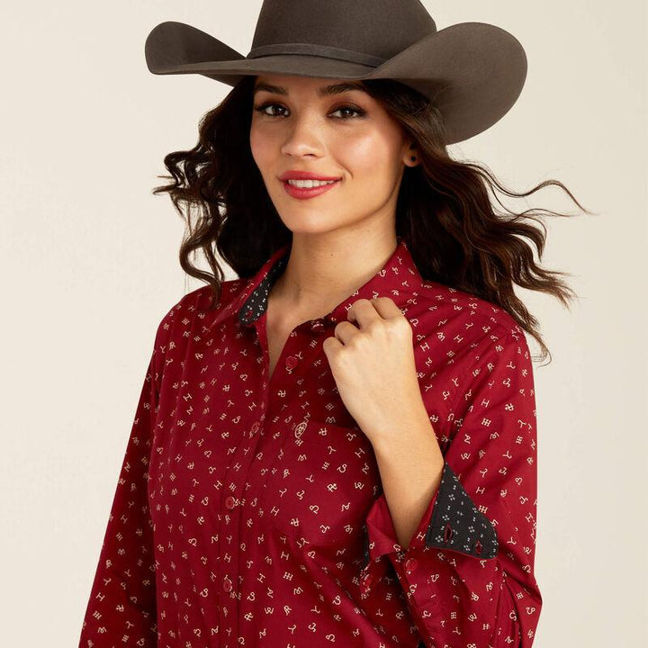 Ariat Kirby Stretch western shirt voor dames