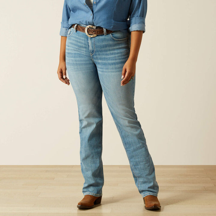 Ariat perfect rise yara straight leg jean voor dames