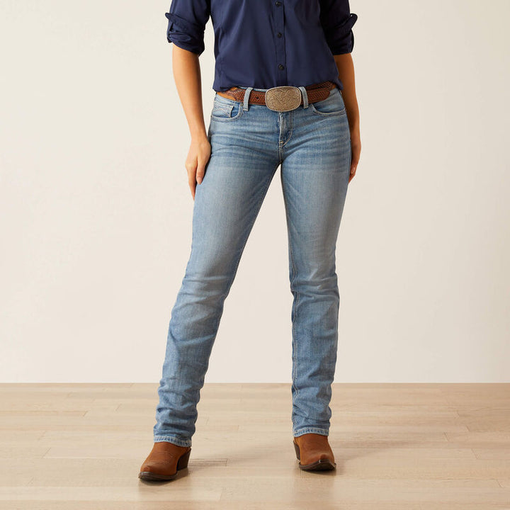 Ariat perfect rise yara straight leg jean voor dames
