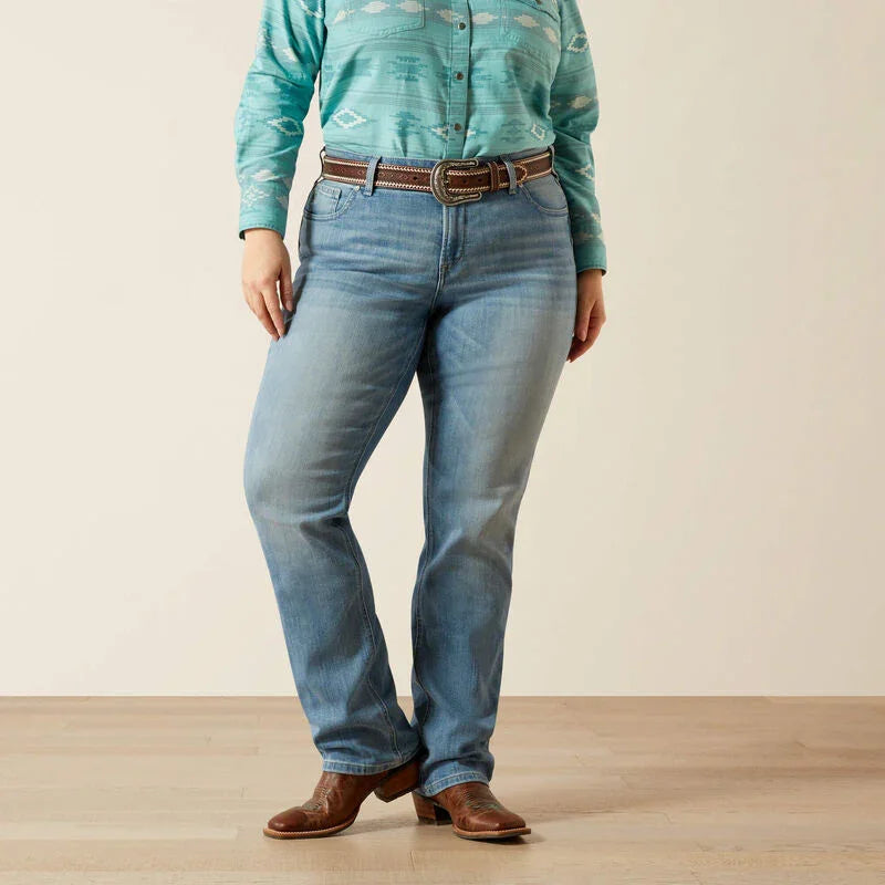 Ariat Alessia Jeans mit geradem Bein und mittelhohem Bund für Damen