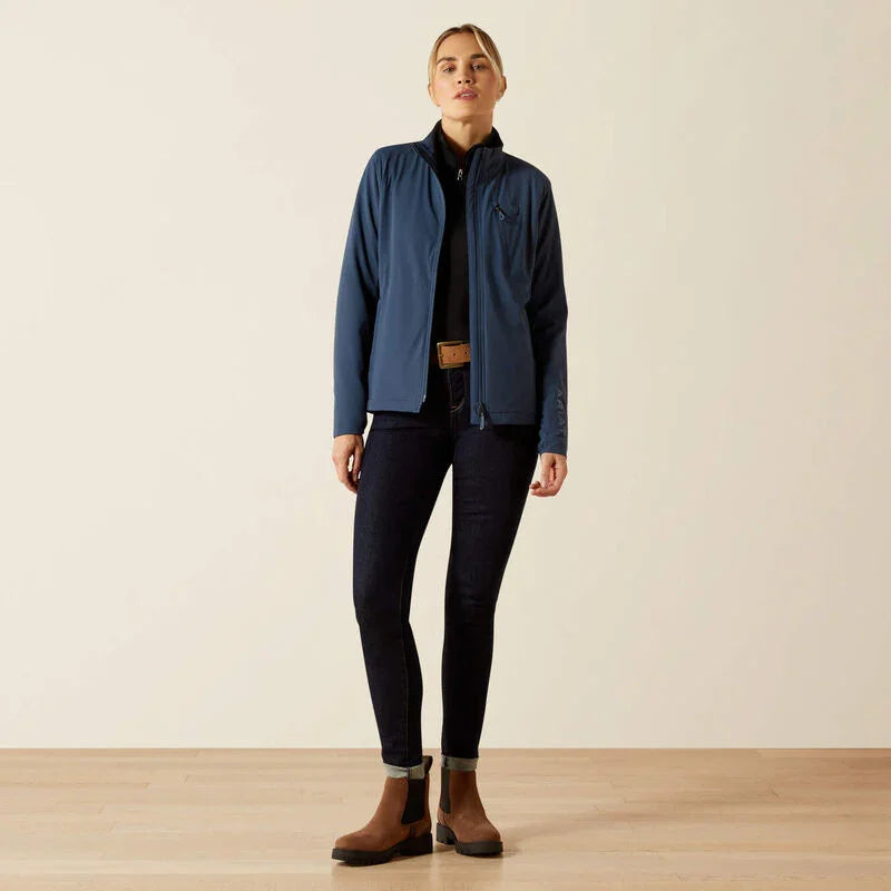 Ariat rion stretchshell geïsoleerde jas voor dames