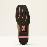 Ariat round up ruidoso wide square toe western boot for ladies