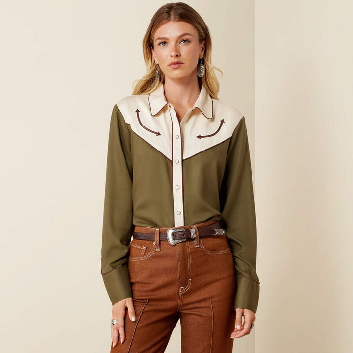 Chemise western à boutons-pression Ariat Bellamy