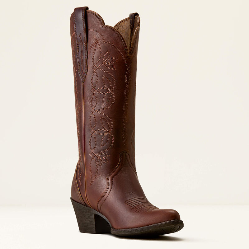 Ariat heritage blossom j toe western boot for ladies