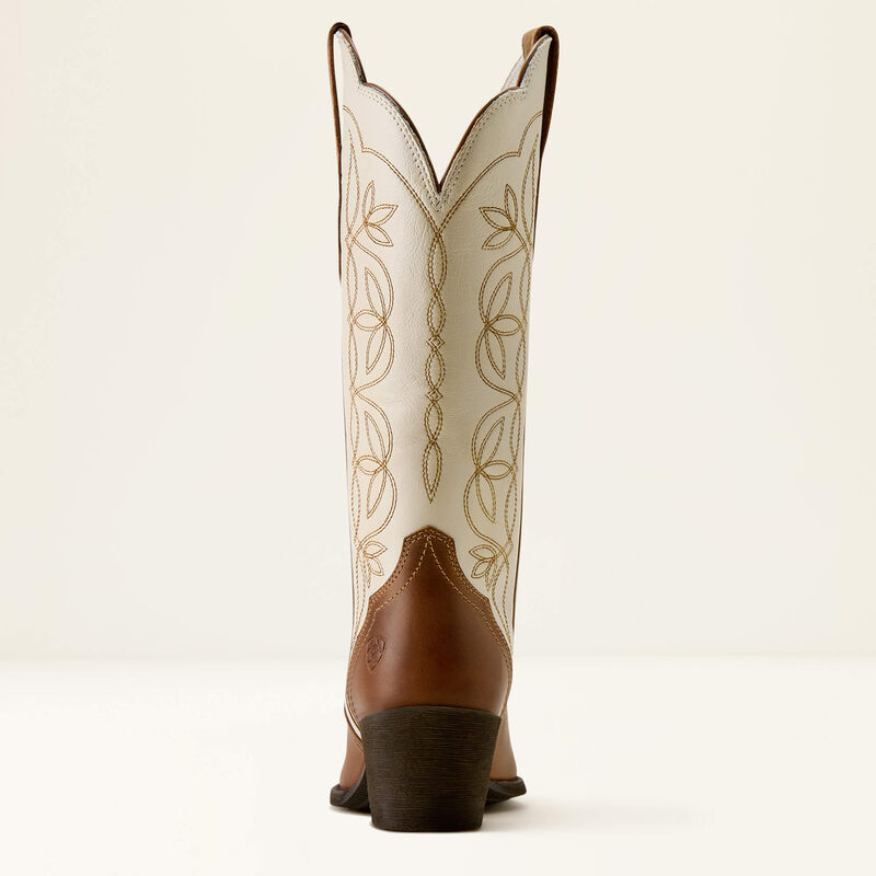 Ariat heritage blossom j toe western boot for ladies