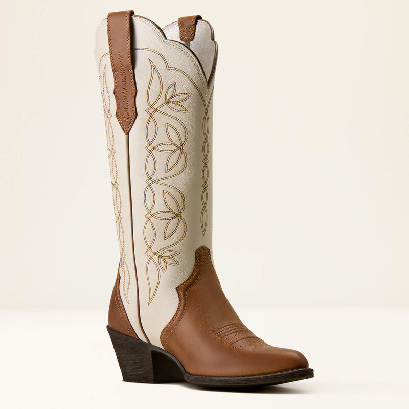Ariat heritage blossom j toe western boot for ladies