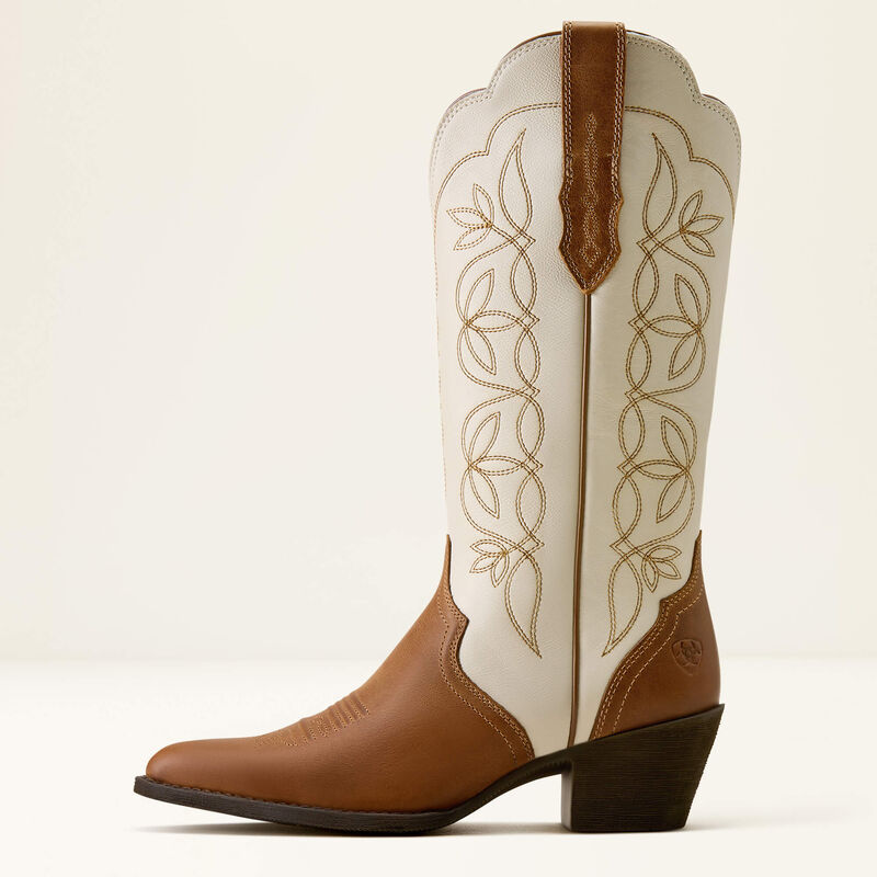 Ariat heritage blossom j toe western boot for ladies