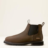 Bottes de travail Ariat Groundrancher Chelsea à bout carré large et embout en acier pour hommes
