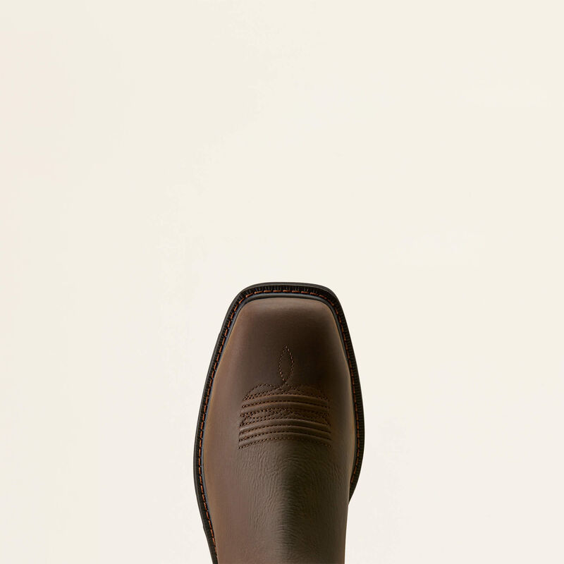 Bottes de travail Ariat Groundrancher Chelsea à bout carré large et embout en acier pour hommes