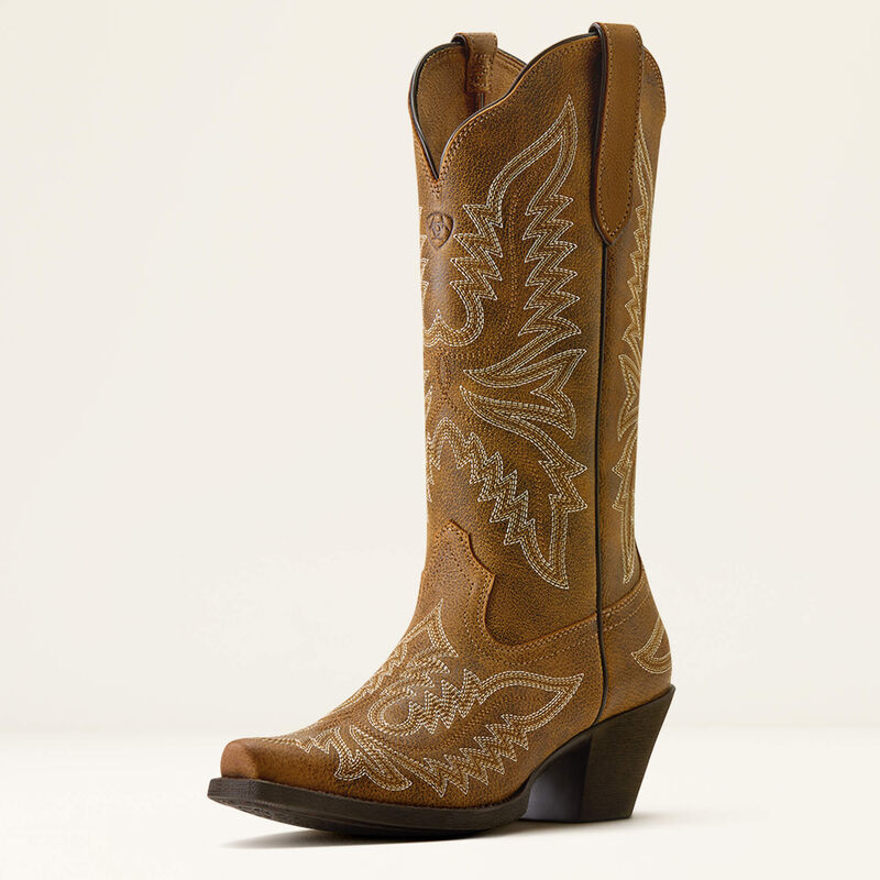 Ariat round up collins d toe western boot for ladies