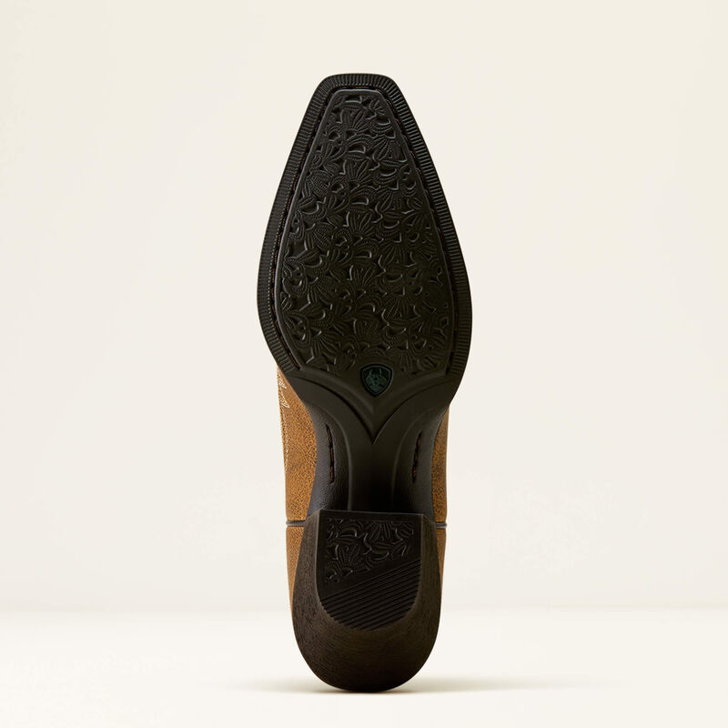Ariat round up collins d toe western boot for ladies