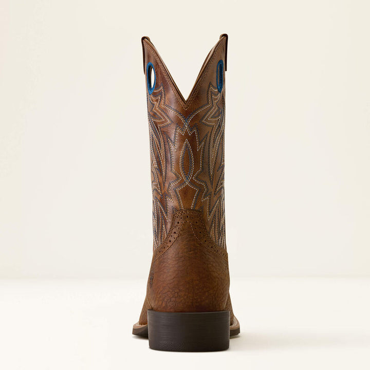 Bottes Ariat Sport Sidebet à bout carré large pour homme