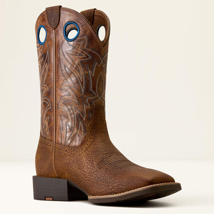 Bottes Ariat Sport Sidebet à bout carré large pour homme