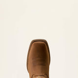 Ariat round up waterproof wide square toe western boot for ladies