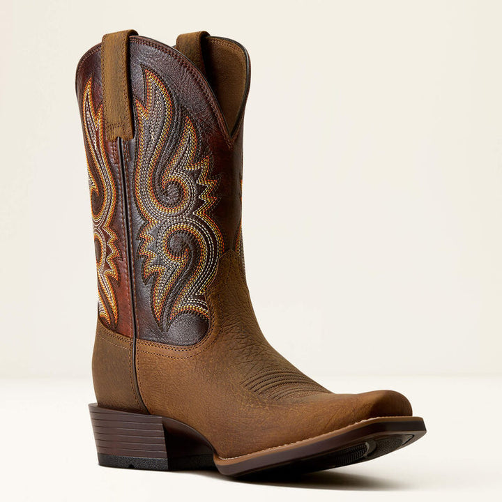 Bottes western Ariat Stonebrook à bout pointu pour homme