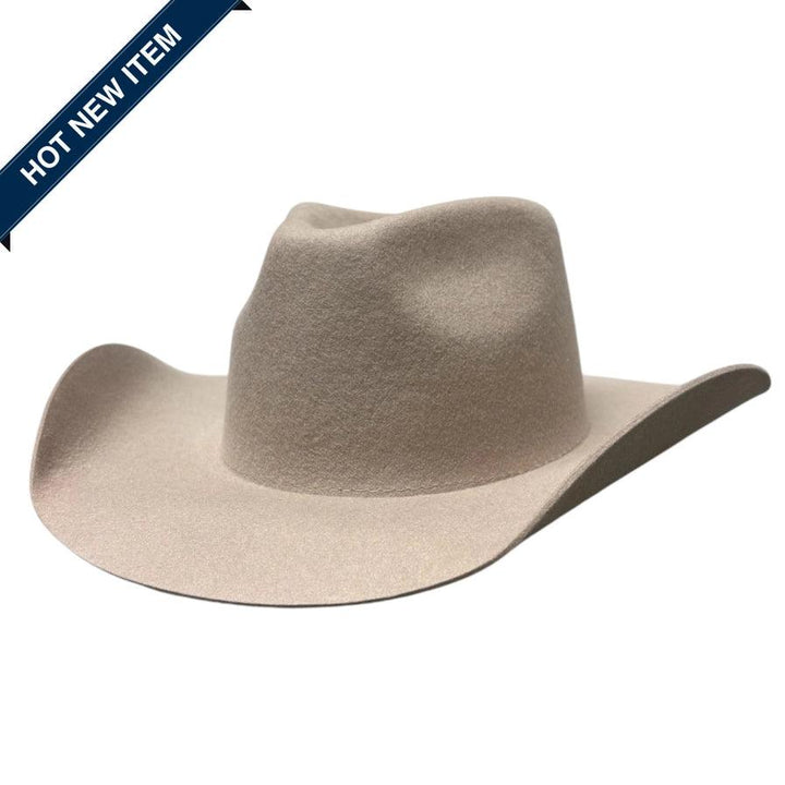 American hat makers Rancher curl | Heren vilten fedora hoed