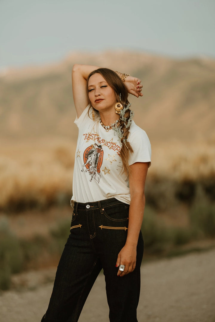 Rodeo quincy stars and stripes t-shirt