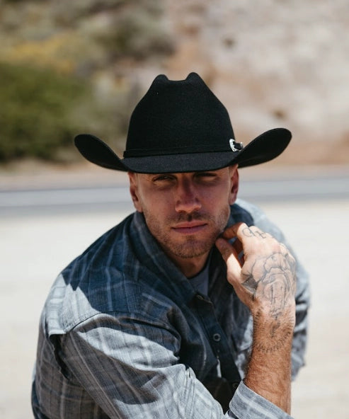 Amerikaanse hat makers Gunslinger - cowboyhoed van wolvilt