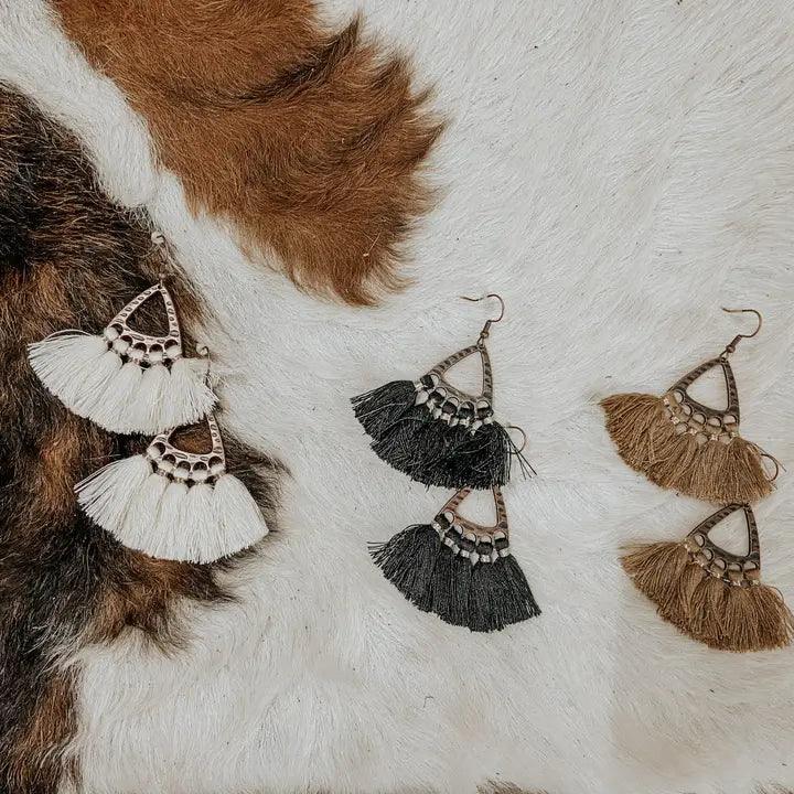 Boho-oorbellen