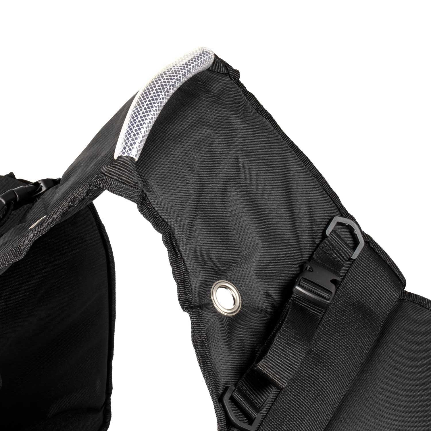 Gepolsterte Satteltasche von Pool mit zwei Fächern AAC00111