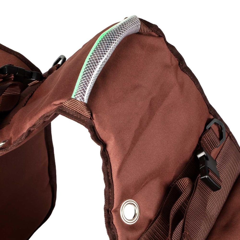Gepolsterte Satteltasche von Pool mit zwei Fächern AAC00111