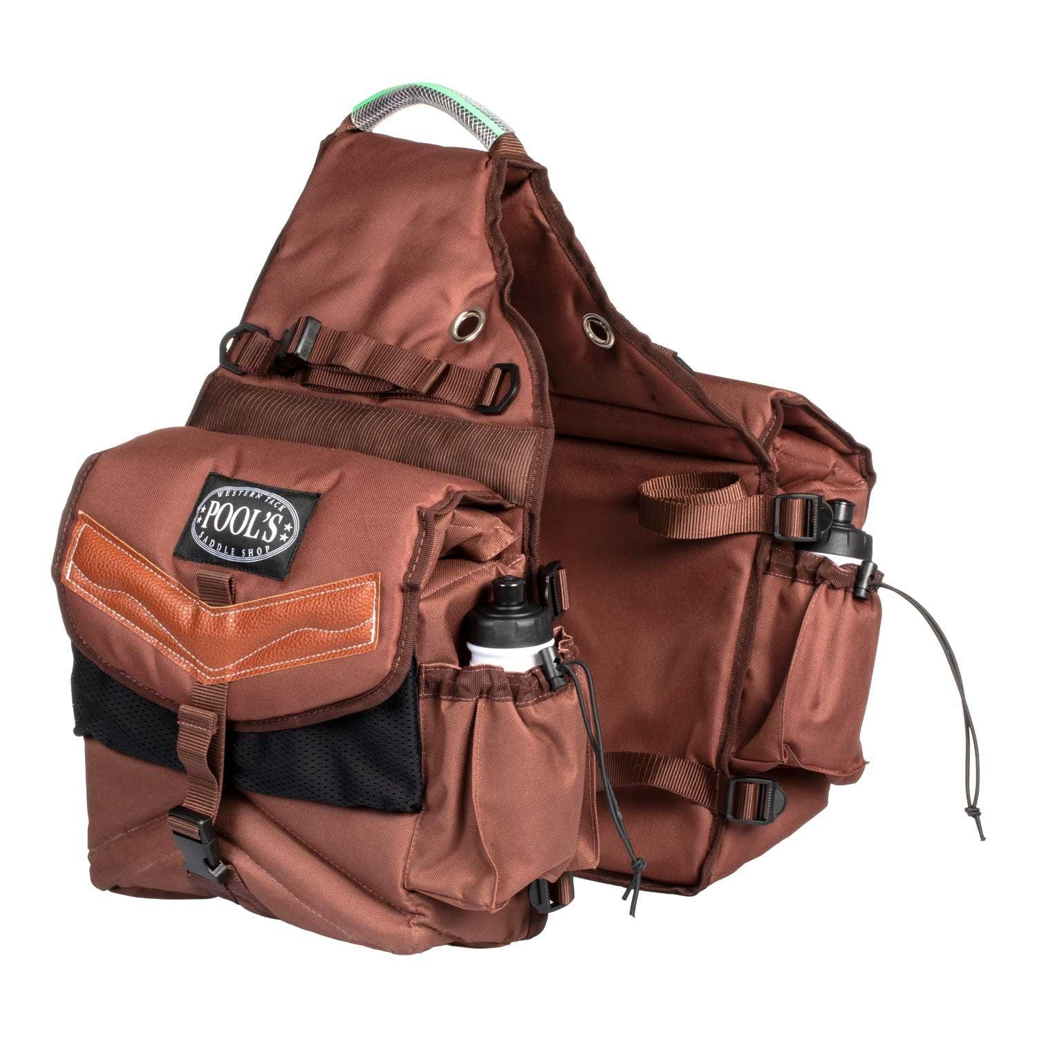 Gepolsterte Satteltasche von Pool mit zwei Fächern AAC00111