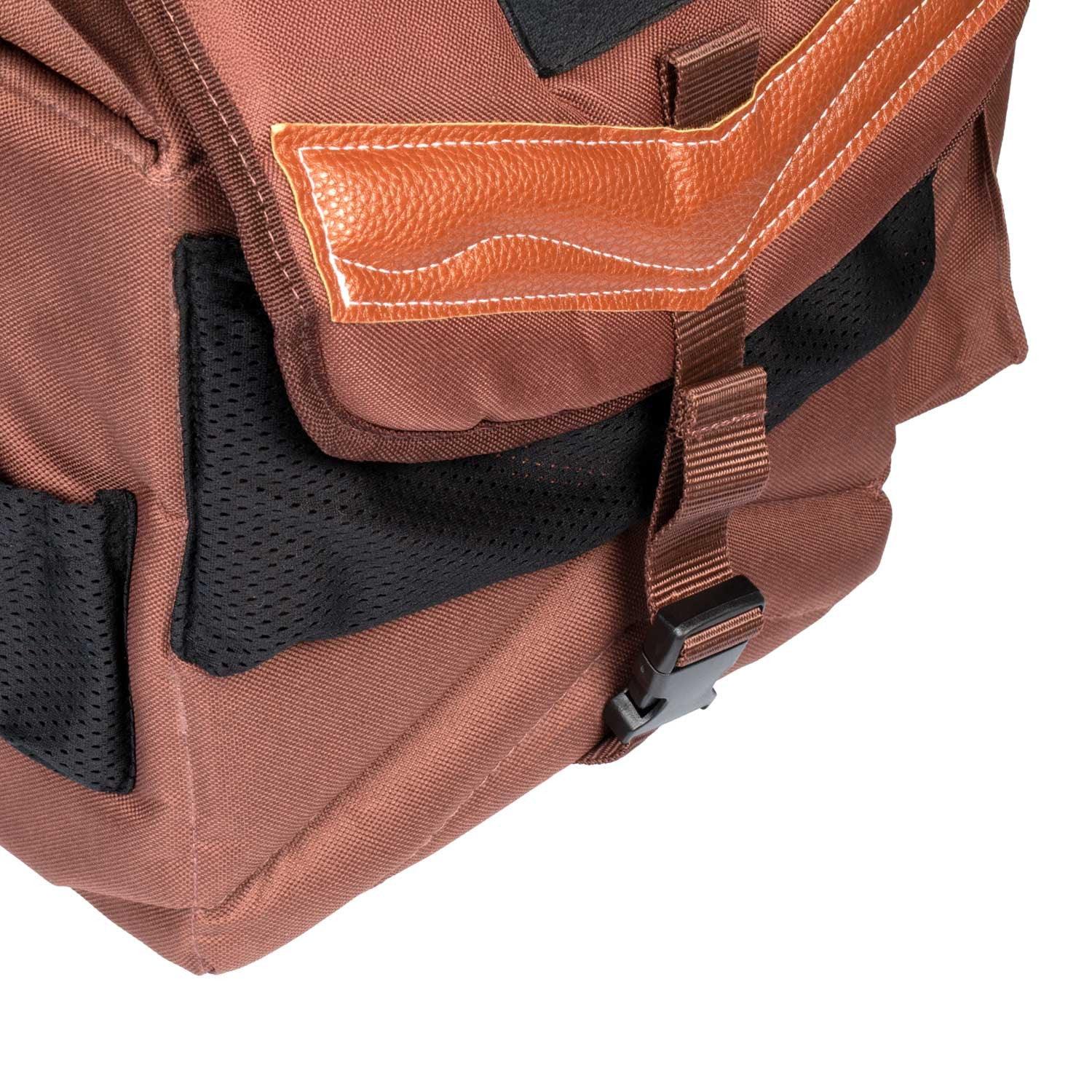 Gepolsterte Satteltasche von Pool mit zwei Fächern AAC00111
